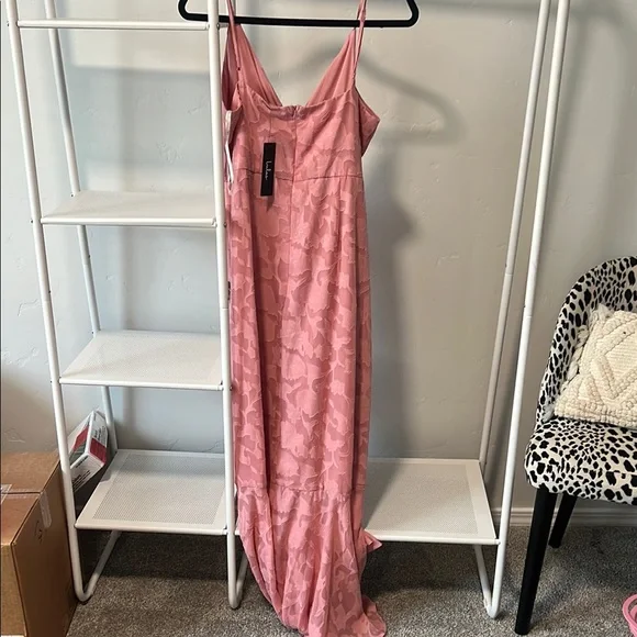 Lulu's Pink Maxi Dress - Picture 2 of 2